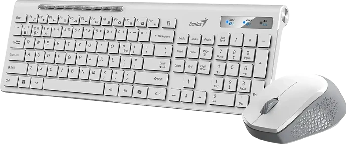 کیبورد و موس بی سیم Genius مدل SLIMSTAR 8230 AI