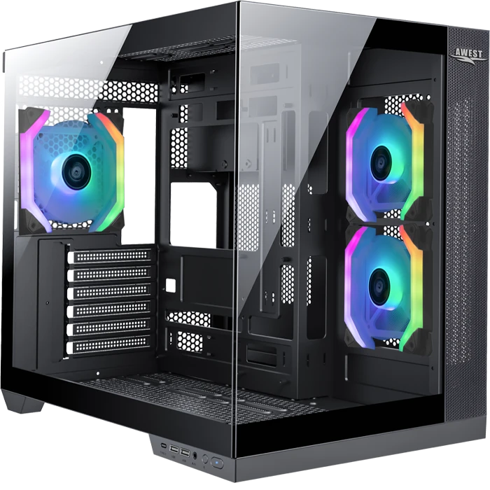 کیس گیمینگ Awest مدل GT-AQ12-MB
