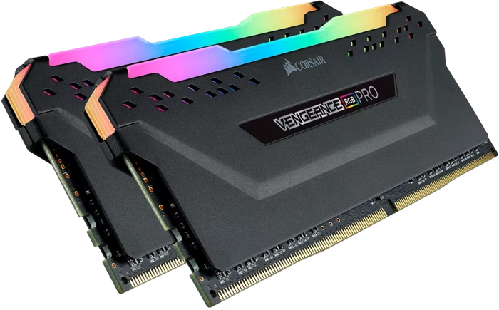 رم کامپیوتر 16 گیگابایت (2*8GB) CORSAIR مدل VENGEANCE RGB PRO 3200Mhz DDR4 CL16