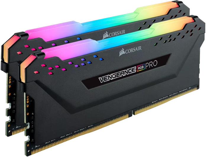 رم کامپیوتر 16 گیگابایت (2*8GB) CORSAIR مدل VENGEANCE RGB PRO 3200Mhz DDR4 CL16