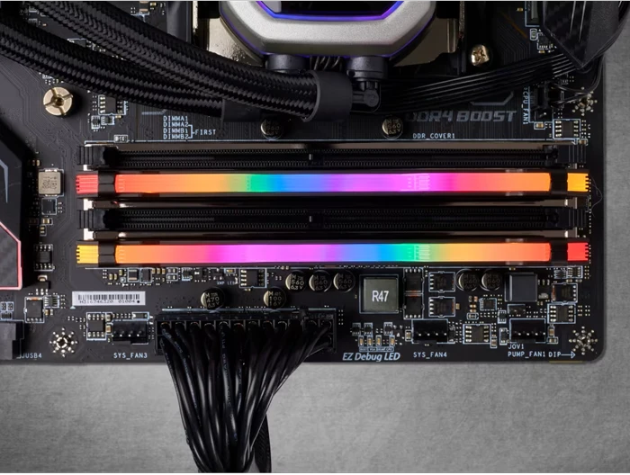 رم کامپیوتر 16 گیگابایت (2*8GB) CORSAIR مدل VENGEANCE RGB PRO 3200Mhz DDR4 CL16