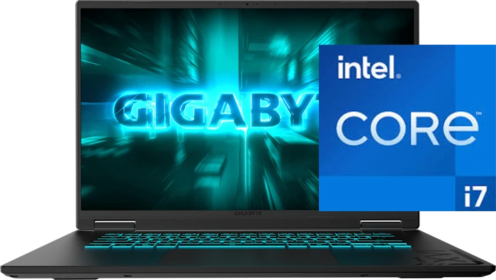 لپ تاپ گیمینگ ۱۶ اینچ Gigabyte مدل A16 GA6H-CVHI3EE894SD (Core i7 13620H-16GB-1TB SSD-RTX 5060-FHD+-RGB Backlit)