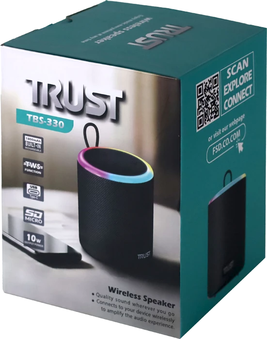 اسپیکر قابل حمل TRUST مدل TBS 330