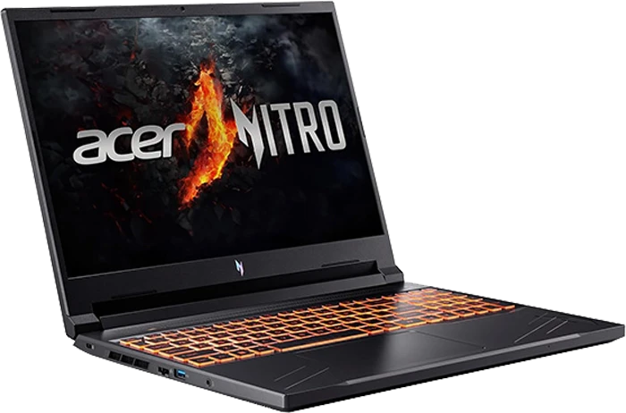 لپ تاپ گیمینگ ۱۶ اینچ Acer مدل NITRO V 16 ANV16 71 760Q (Core i7 14650HX-16GB-512GB SSD-RTX 4050-WUXGA-Amber Backlit-Bag)