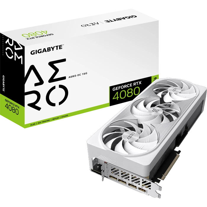 کارت گرافیک Gigabyte مدل GeForce RTX 4080 AERO OC 16G GDDR6X