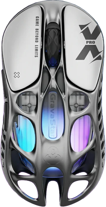 موس گیمینگ GravaStar مدل Mercury X Pro 8KHz Wireless Gaming Mouse