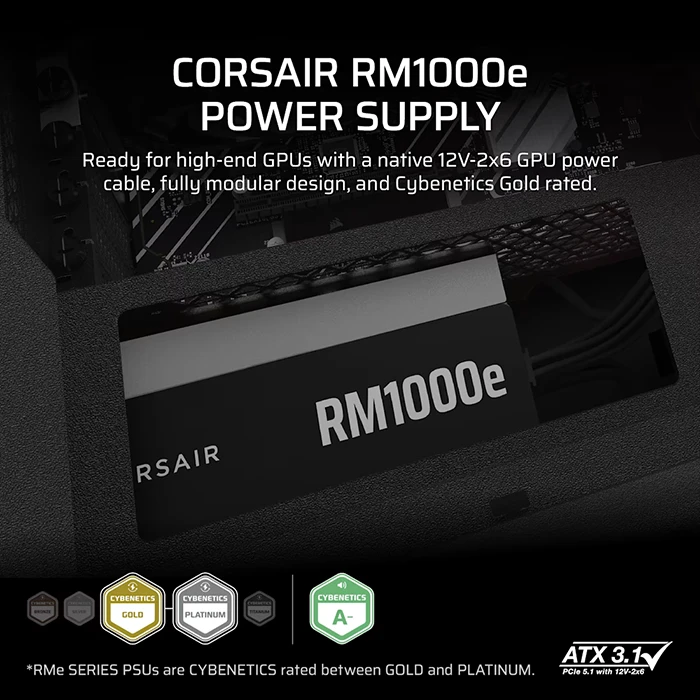 پاور 1000 وات Corsair مدل RMe Series RM1000e