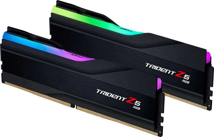 رم کامپیوتر 64 گیگابایت (2*32GB) G.SKILL مدل TRIDENT Z5 RGB 6800Mhz DDR5 CL34