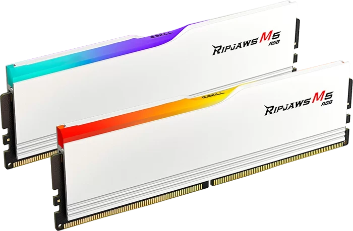 رم کامپیوتر 64 گیگابایت (2*32GB) G.SKILL مدل RIPJAWS M5 RGB 5200Mhz DDR5 CL40
