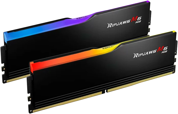 رم کامپیوتر 64 گیگابایت (2*32GB) G.SKILL مدل RIPJAWS M5 RGB 5200Mhz DDR5 CL40
