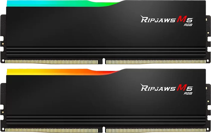 رم کامپیوتر 64 گیگابایت (2*32GB) G.SKILL مدل RIPJAWS M5 RGB 5200Mhz DDR5 CL40