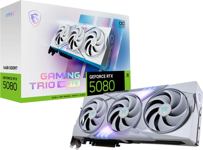کارت گرافیک MSI مدل GeForce RTX 5080 GAMING TRIO OC 16G