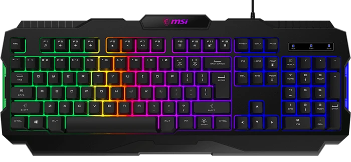 کیبورد گیمینگ سیمی MSI مدل FORGE GK100
