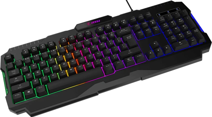 کیبورد گیمینگ سیمی MSI مدل FORGE GK100