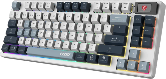 کیبورد گیمینگ سیمی MSI مدل FORGE GK600 TKL