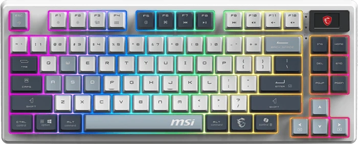 کالا MSI مدل FORGE GK600 TKL W SKY US TAKHTJAMSHID MECHANICAL WIRELESS KB