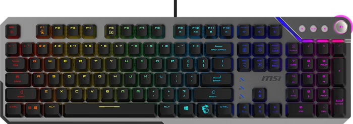 کالا MSI مدل GAMING STRIKE 600 SILENT SWITCH US RGB BLACK TAKHTJAMSHID ME
