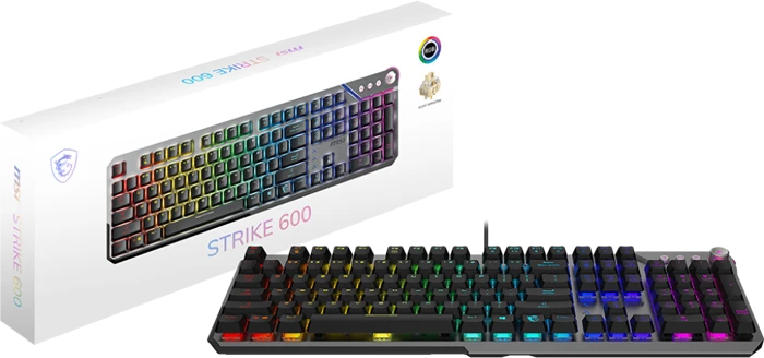 کیبورد گیمینگ سیمی MSI مدل STRIKE 600