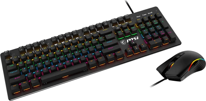 کیبورد و موس گیمینگ سیمی MSI مدل GK300