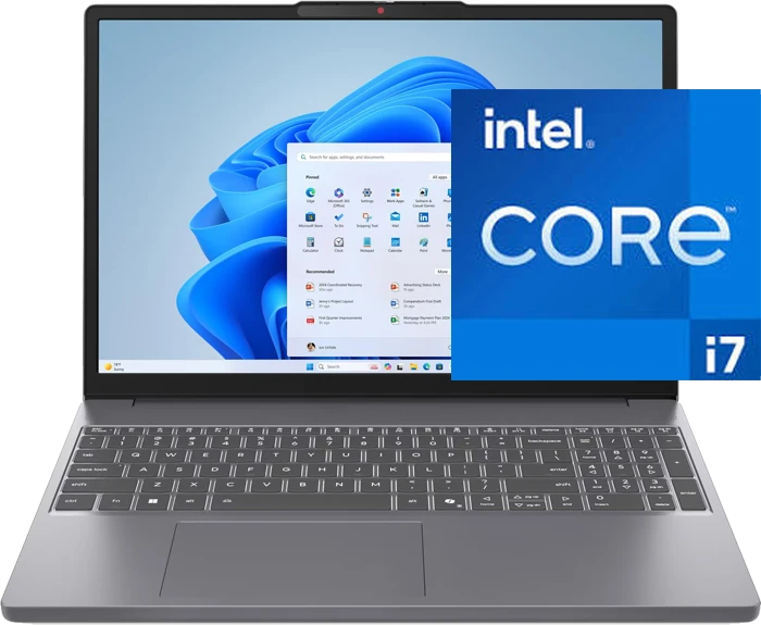 لپ تاپ 15.3 اینچ Lenovo مدل IdeaPad Slim 3 15IRH10-83K100DTPS (Core i7-13620H-16GB-512GB SSD-Intel UHD-WUXGA)