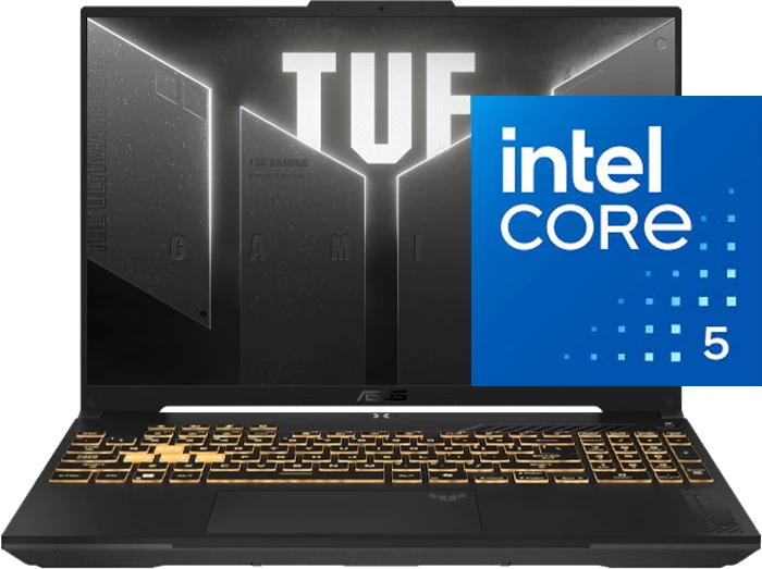لپ تاپ گیمینگ 16 اینچ Asus مدل TUF GAMING F16 FX607VU-RL089 (Core 5 210H-16GB DDR5-512GB SSD-RTX4050-WUXGA-RGB Backlit)