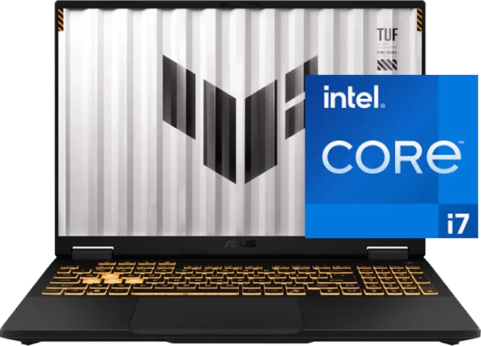 لپ تاپ گیمینگ ۱۶ اینچ Asus مدل TUF GAMING F16 FX608JMR-RV024 (Core i7 14650HX-32GB-1TB SSD-RTX 5060-WUXGA-RGB Backlit)