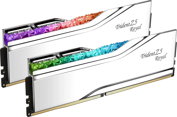 رم کامپیوتر 32 گیگابایت (16GB*2) G.Skill مدل Trident Z5 RGB DDR5 6400MHz CL32