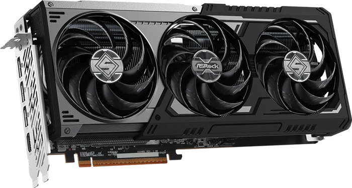 کارت گرافیک ASRock مدل Radeon RX 9070 XT Steel Legend Dark 16GB