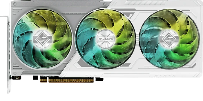 کارت گرافیک ASRock مدل Radeon RX 9070 XT Steel Legend 16GB