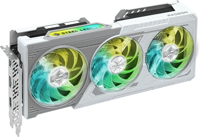 کارت گرافیک ASRock مدل Radeon RX 9060 XT Steel Legend 16GB OC