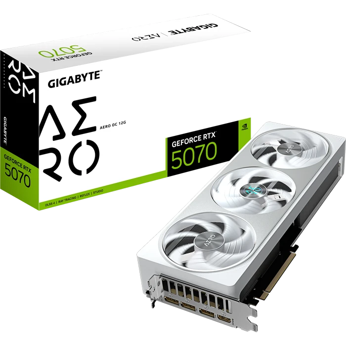کارت گرافیک GIGABYTE مدل GeForce RTX 5070 AERO OC 12G