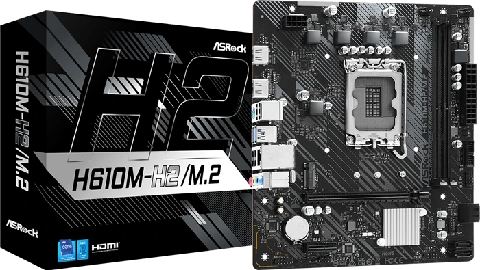 مادربرد ASRock مدل H610M-H2/M.2