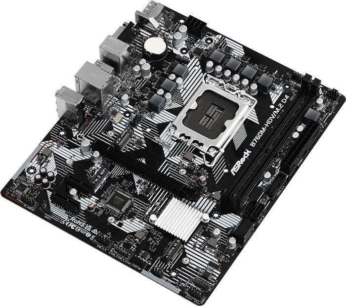 مادربرد ASRock مدل B760M-HDV/M.2 D4