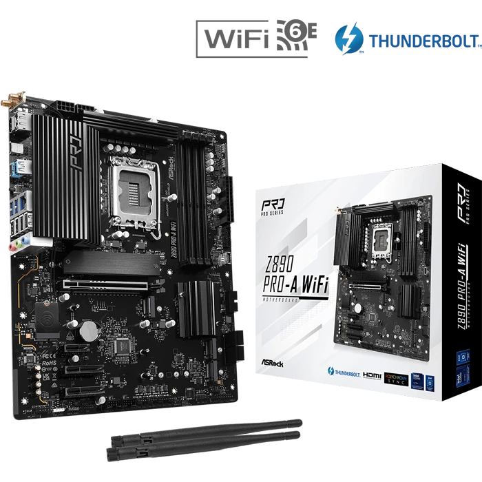 مادربرد ASRock مدل Z890 Pro-A WiFi