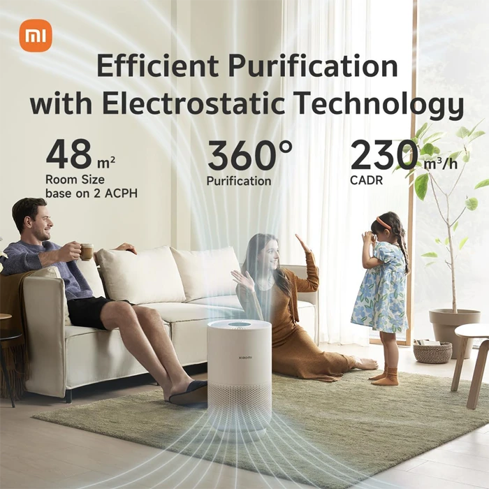 تصفیه هوای XIAOMI مدل Smart Air Purifier 4 Compact