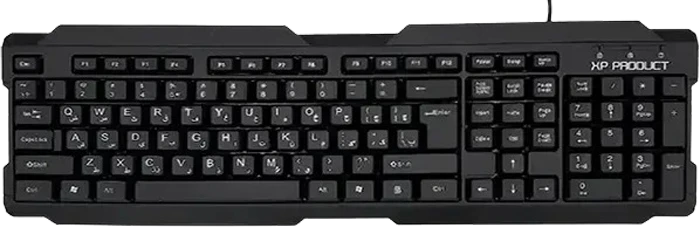 XP PRODUCT XP-8600R WIRELESS BLACK KB