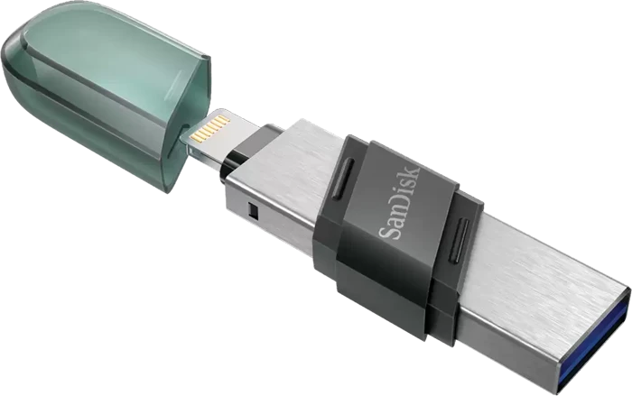 فلش مموری 256 گیگابایت Sandisk مدل IXPAND FLASH DRIVE FLIP