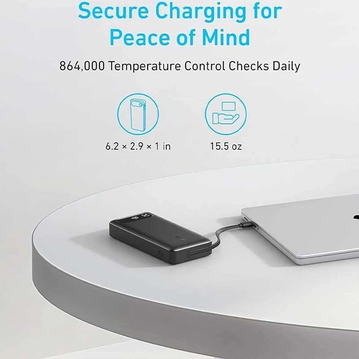 پاوربانک 20000 میلی آمپر ساعت Anker مدل Nano A1383H11