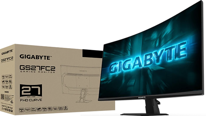 مانیتور منحنی گیمینگ 27 اینچ Gigabyte مدل GS27FC2
