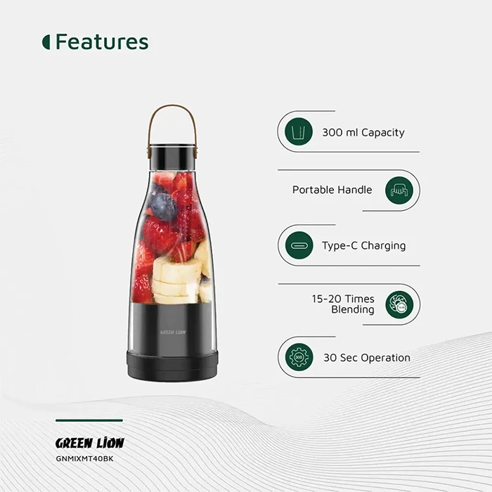 مخلوط کن Green Lion مدل Blend Mate Portable Juicer