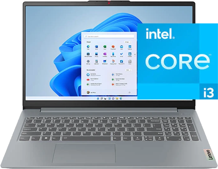 لپ تاپ 15.6 اینچ Lenovo مدل IDEAPAD SLIM 3 15IRU8-82X700JXIN (Core i3-1315U-8GB LPDDR5-512GB SSD-FHD-MIL-STD)