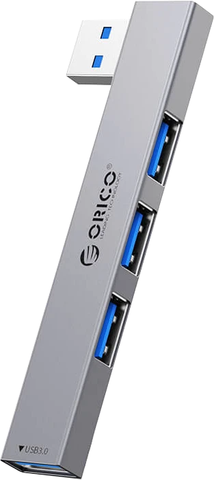 ORICO YSZ1-U3-GY-BP 4PORT GRAY 4FASL HUB