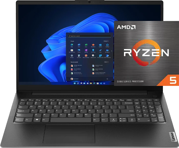لپ تاپ 15.6 اینچ Lenovo مدل V15 G4 AMN 82YU015GAK (Ryzen 5 7520U-8GB LPDDR5-512GB SSD-FHD)