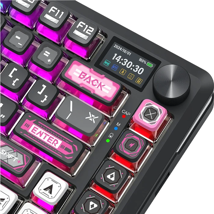 کیبورد مکانیکال گیمینگ بی سیم Redragon مدل FLEKACT K708 MC PRO RGB