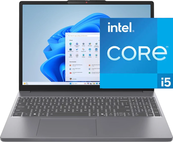 لپ تاپ 15.3 اینچ Lenovo مدل IDEAPAD SLIM 3 15IRH10-83K100E9AX (Core i5-13420H-8GB DDR5-512GB SSD-WUXGA)