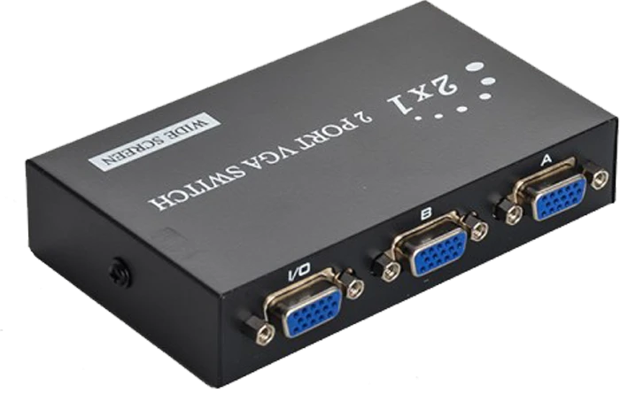 مانیتور سوئیچ VGA رویال 2 پورت مدل VGA-15-2