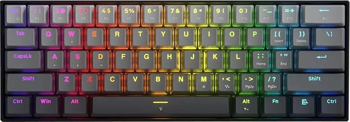 کیبورد مکانیکال گیمینگ سیمی Redragon مدل K617 FIZZ GGB RGB-M