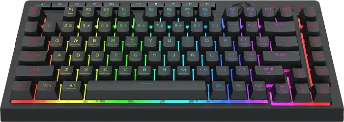 کیبورد مکانیکال گیمینگ سیمی Redragon مدل CRESCENT K524 RGB