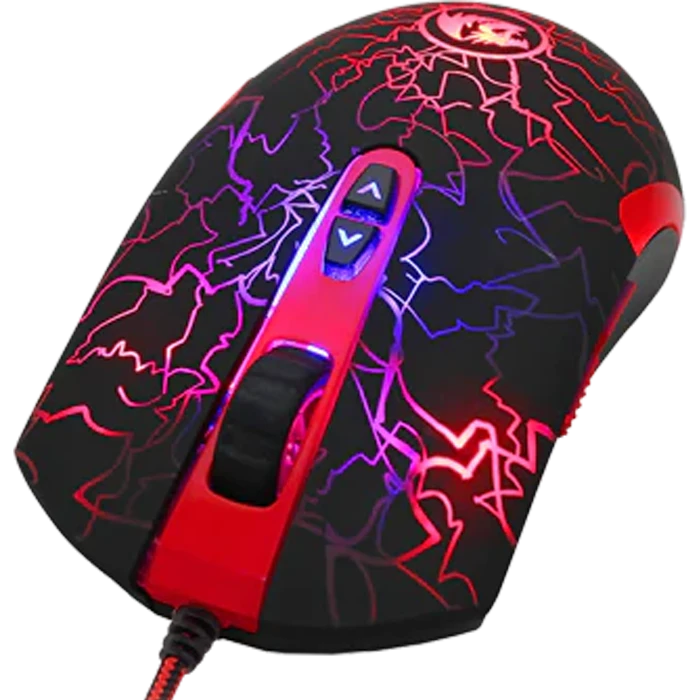 موس سیمی گیمینگ Redragon مدل Lavawolf M701