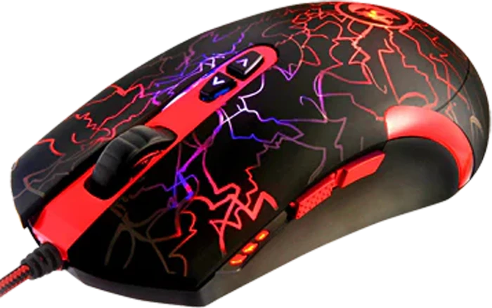 موس سیمی گیمینگ Redragon مدل Lavawolf M701